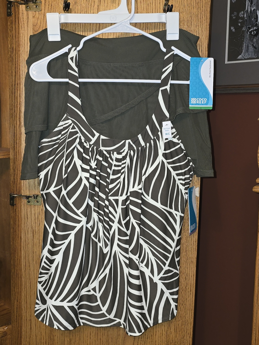 Coco Reef Swim Tank & Skirt From Scheel's Olive Green